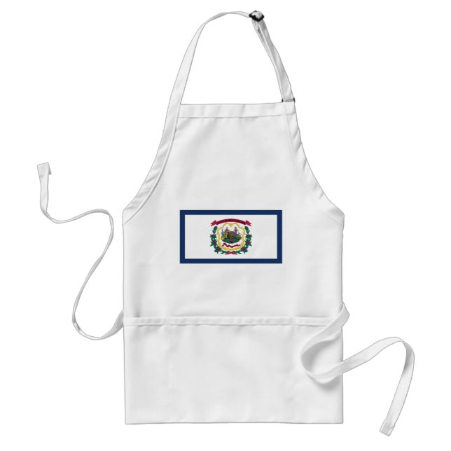 West Virginia State Flag Standard Apron (Front)
