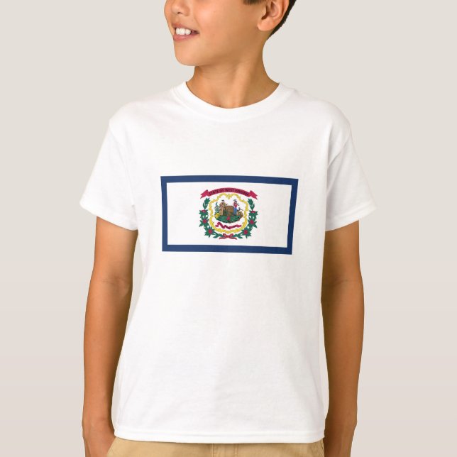 West Virginia State Flag T-Shirt (Front)