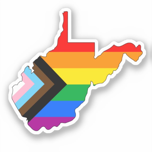 West Virginia State Pride LGBTQ Progress Pride (Front)