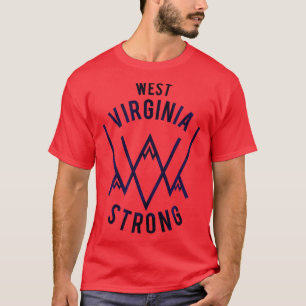 west virginia strong purple TShirt