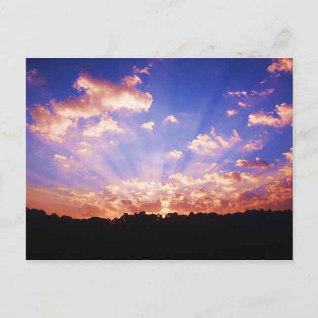 West Virginia Sunrise Postcard (Front)