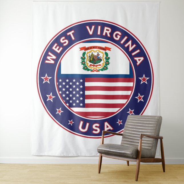 West Virginia Tapestry (In Situ)