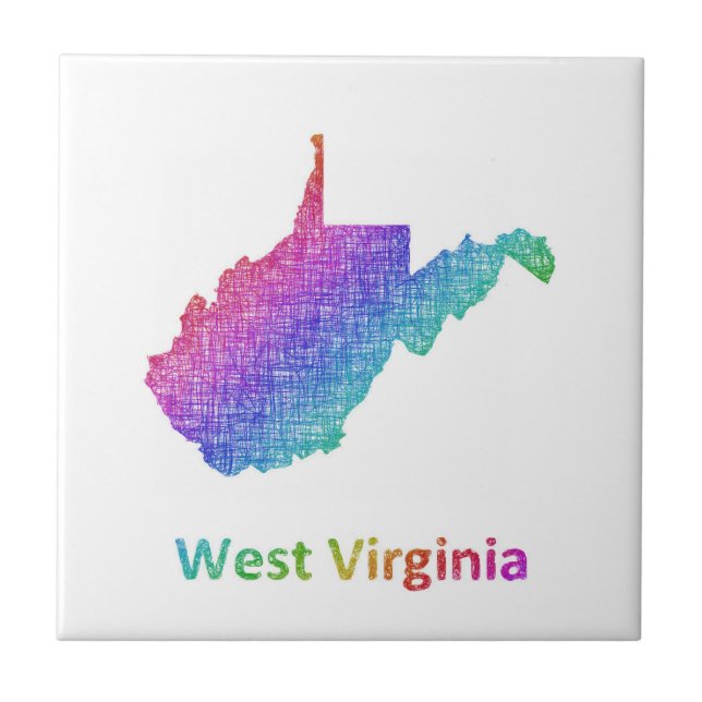 West Virginia Tile (Front)