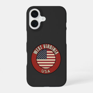 West Virginia United States of America iPhone 16 Case