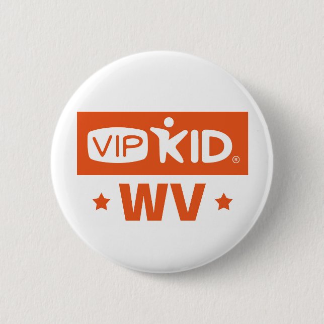 West Virginia VIPKID Button (Front)