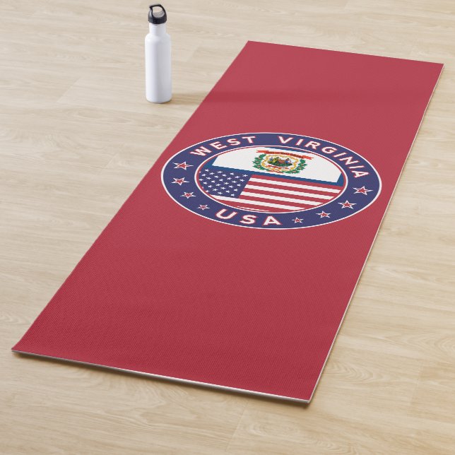 West Virginia Yoga Mat (In Situ)