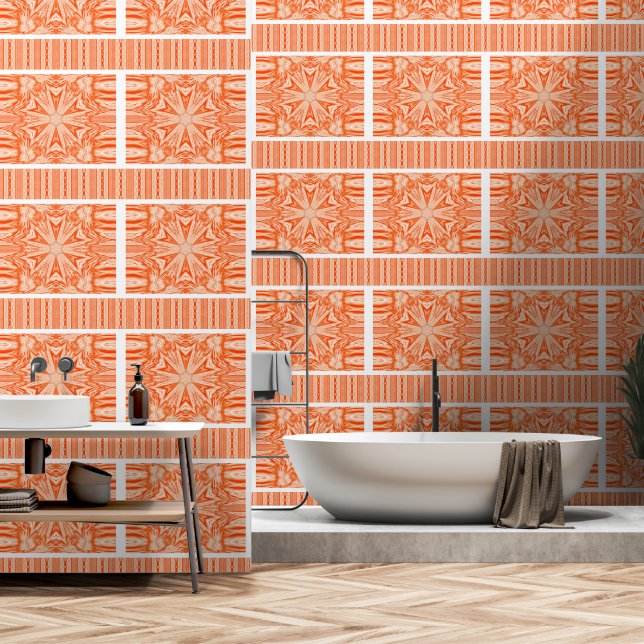 West Wind Flower Wallpaper (Bathroom)