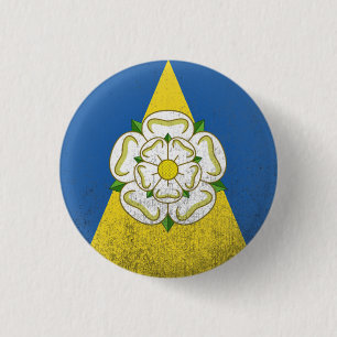West Yorkshire 3 Cm Round Badge