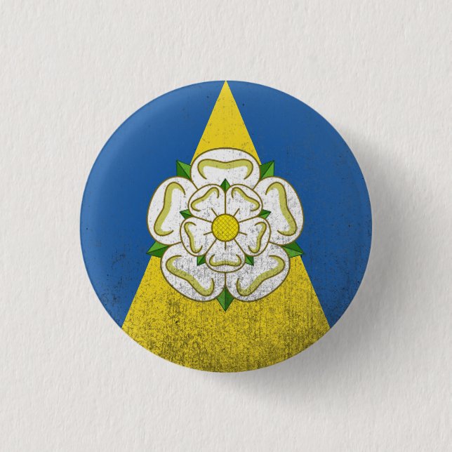West Yorkshire 3 Cm Round Badge (Front)