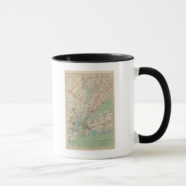 Westchester Co & surroundings Mug (Right)