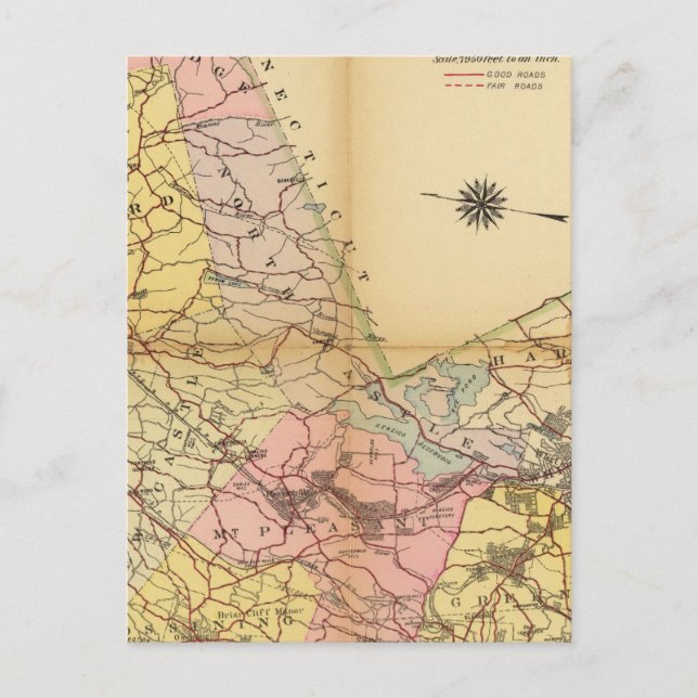 Westchester County, New York Postcard (Front)