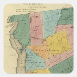 Westchester County Square Sticker