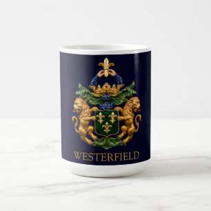 Westerfield Dutch Family Coat Of Arms.  Coffee Mug