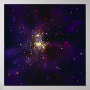 Westerlund 2, a young star cluster poster