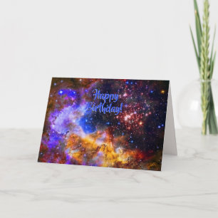 Westerlund 2 in Carina Constellation Space Picture Card