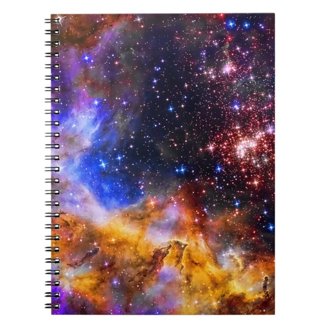 Westerlund 2 in Carina Constellation Space Picture Notebook (Front)