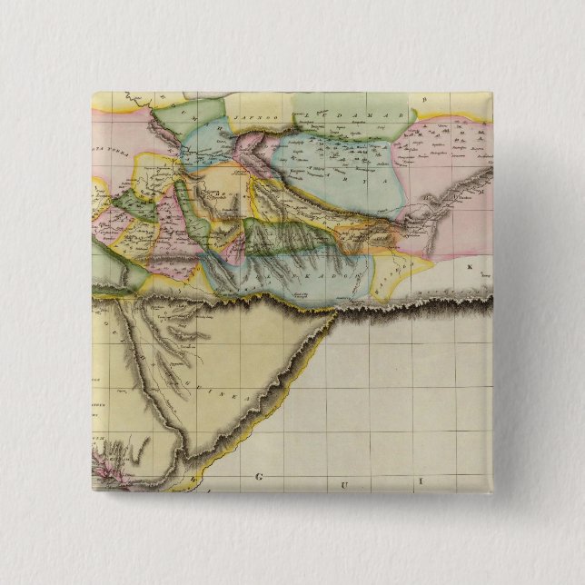 Western Africa 15 Cm Square Badge (Front)