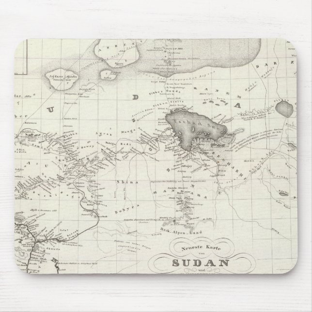 Western Africa Mouse Pad (Front)