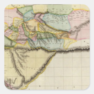 Western Africa Square Sticker