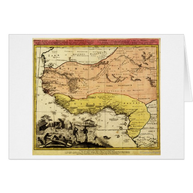 Western AfricaPanoramic MapWestern Africa (Front Horizontal)