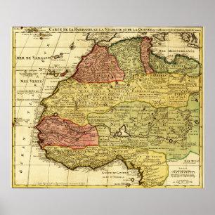 Western AfricaPanoramic MapWestern Africa 2 Poster