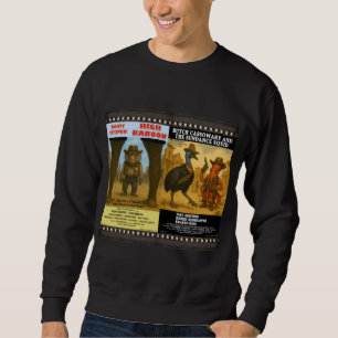 Western Animal Movie Poster Parody Sweatshirt
