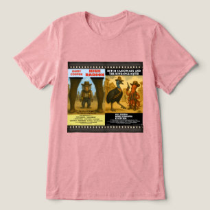 Western Animal Movie Poster Parody Tri-Blend Shirt