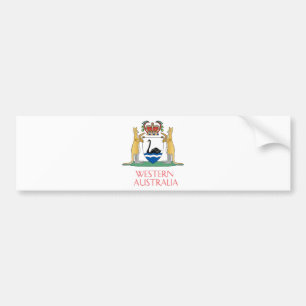 Western Australia coat of arms Bumper Sticker
