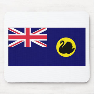 Western Australia Flag Mouse Pad