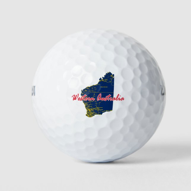 Western Australia Golf Balls (Front)