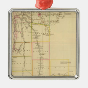 Western Australia Metal Tree Decoration