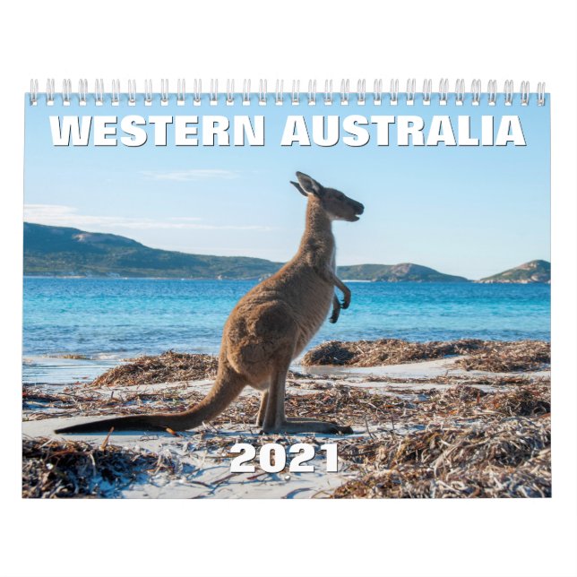 Western Australia Nature Wildlife Highlights Photo Calendar (Cover)