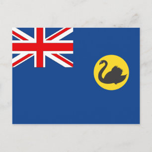 Western Australian Flag Postcard