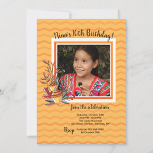 Western Autumn Photo Invitation