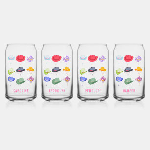 Western Bachelorette Party Favour Drinkware Set Can Glass