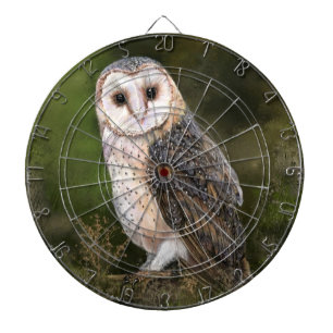 Western Barn Owl Dart Board
