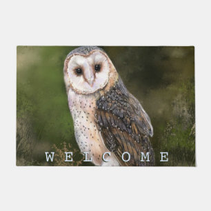 Western Barn Owl Doormat