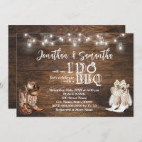 Western BBQ Before I Do Couples Shower Country