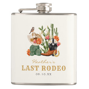 Western Boho Hip Flask