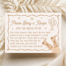 Western Bridal Shower Recipe Request