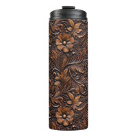 Western Brown Cowgirl Bohemian Floral