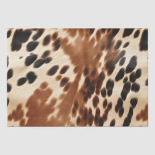 Western Brown Cowhide Tissue Paper