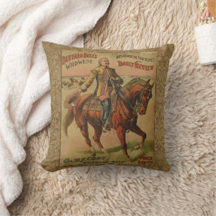 Western Buffalo Bill Wild West Cushion