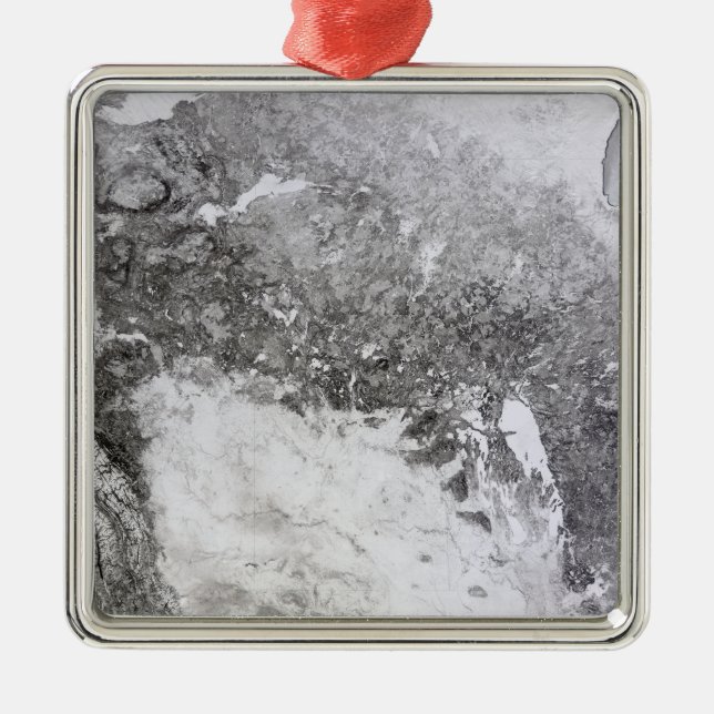 Western Canada Metal Ornament (Front)