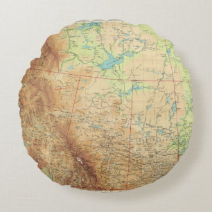 Western Canada Round Cushion