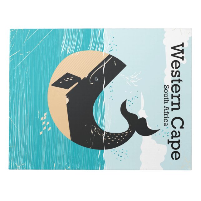 Western Cape South Africa Notepad (Front)