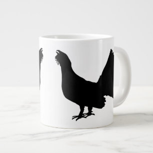 Western capercaillie large coffee mug