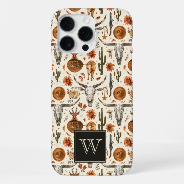 Western Chic  iPhone Case (Back)