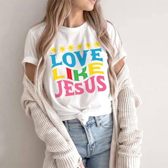 Western Christian Shirt, Love Like Jesus T-Shirt (Creator Uploaded)