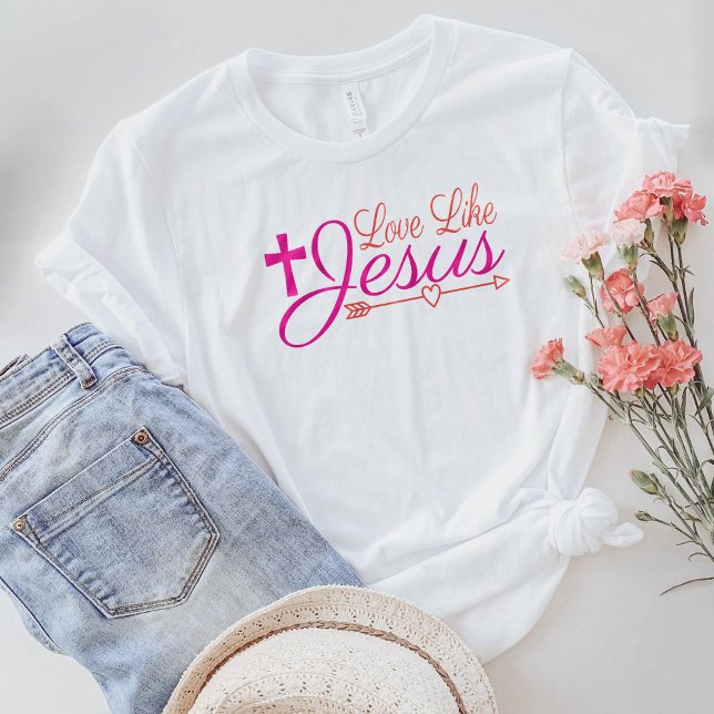 Western Christian Shirt, Love Like Jesus T-Shirt (Creator Uploaded)